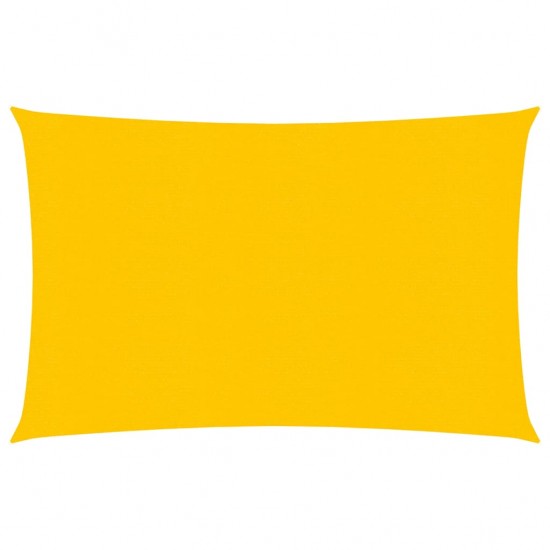 Uždanga nuo saulės, geltonos spalvos, 2,5x4,5m, HDPE, 160g/m²