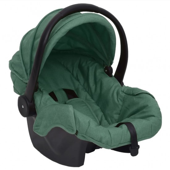 Automobilinė kėdutė kūdikiams, žalios spalvos, 42x65x57cm