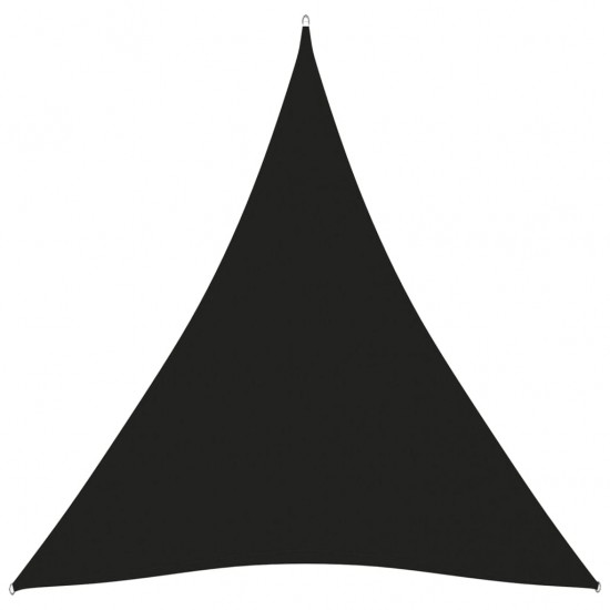Uždanga nuo saulės, juoda, 4x4x5m, oksfordo audinys, trikampė