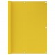 Balkono pertvara, geltonos spalvos, 120x400cm, HDPE