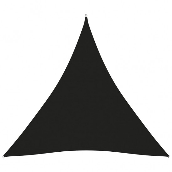 Uždanga nuo saulės, juoda, 3x3x3m, oksfordo audinys, trikampė