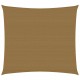 Uždanga nuo saulės, taupe spalvos, 3,6x3,6m, HDPE, 160g/m²