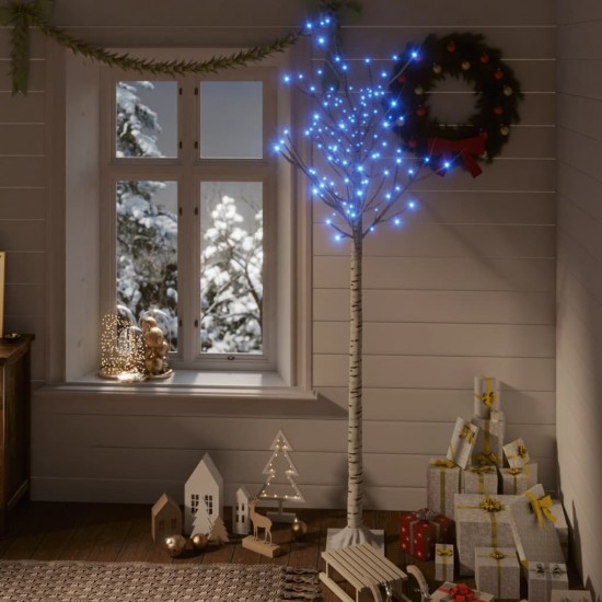 Kalėdinis medis, 1,8m, su 180 mėlynų LED lempučių