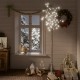 Kalėdinis medis, 2,2m, su 200 šaltų baltų LED lempučių