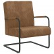 Gembinė kėdė, rudos spalvos, aksomas
