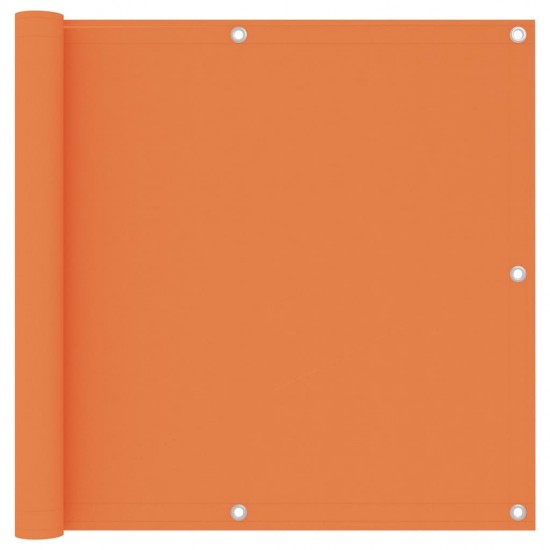 Balkono pertvara, oranžinės spalvos, 90x600cm, oksfordo audinys