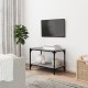TV spintelė, pilka ąžuolo, 60x33x41cm, mediena ir plienas