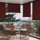 Šoninė balkono markizė, rudos spalvos, 170x250cm