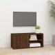 Televizoriaus spintelė, ruda ąžuolo, 80x31,5x36cm, mediena