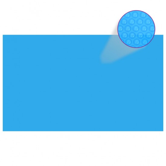 Baseino uždangalas, mėlynas, 500x300cm, PE, stačiakampis