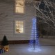 Kalėdų eglutė su kuoliuku, mėlynos spalvos, 108LED, 180cm