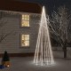 Kalėdų eglutė, 160x500cm, kūgio formos, 732 šaltos baltos LED