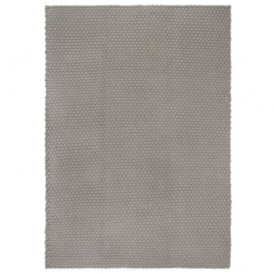 Kilimas, pilkos spalvos, 180x250cm, medvilnė, stačiakampis