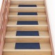 Lipnūs laiptų kilimėliai, 15vnt., mėlyni, 60x25cm