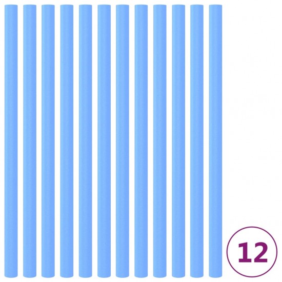 Batuto vamzdžių paminkštinimai, 12vnt., mėlynos spalvos, 92,5cm