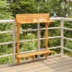 Balkono baro staliukas, 90x37x122,5cm, akacijos masyvas