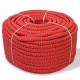Jūrinė virvė, raudona, 250m, polipropilenas, 14mm
