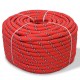 Jūrinė virvė, raudona, 250m, polipropilenas, 16mm