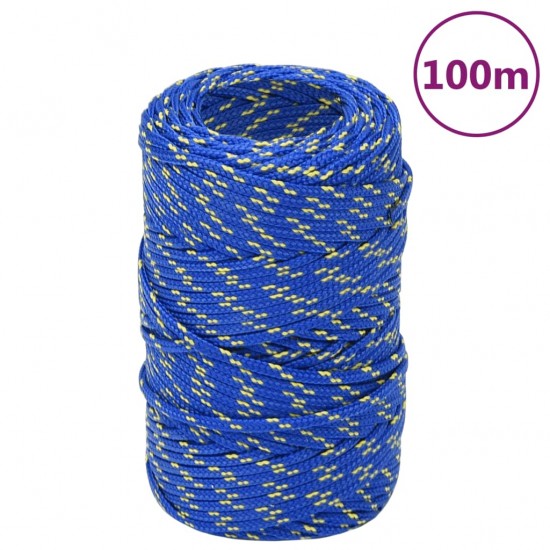 Valties virvė, mėlynos spalvos, 2mm, 100m, polipropilenas
