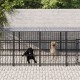 Lauko voljeras šunims su stogu, plienas, 16,89m²