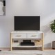 Televizoriaus spintelė, baltos spalvos, 82x38x45cm, mediena