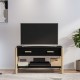 Televizoriaus spintelė, juodos spalvos, 82x38x45cm, mediena