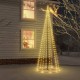 Kalėdų eglutė, 160x500cm, kūgio formos, 732 šiltos baltos LED