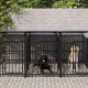 Lauko voljeras šunims su stogu, plienas, 9,38m²