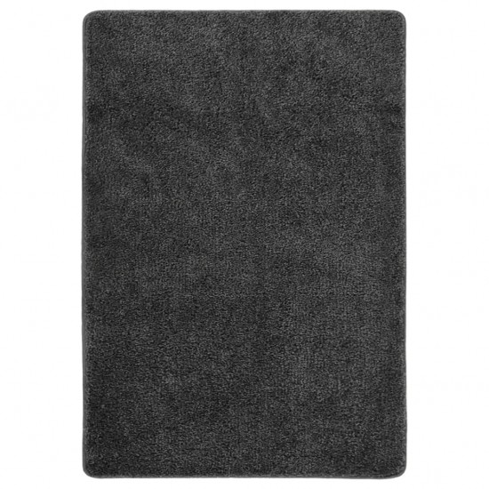 Shaggy tipo kilimėlis, tamsiai pilkas, 120x170cm, neslystantis