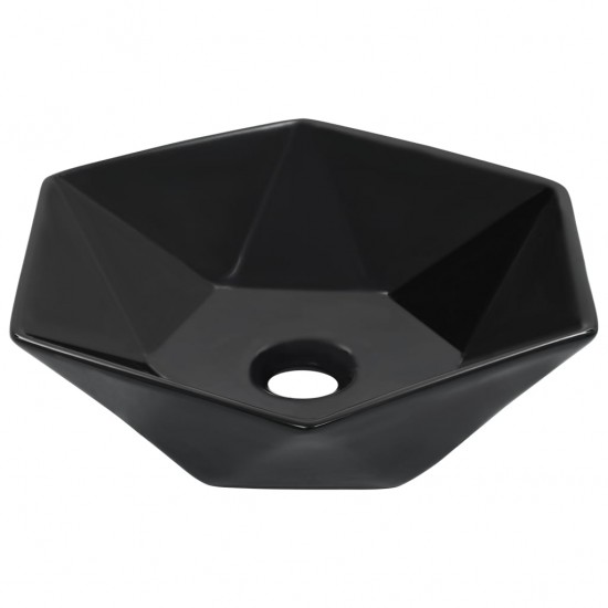 Praustuvas, juodos sp., 41x36,5x12cm, keramika