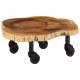 Kavos staliukas, 60x55x25cm, akacijos medienos masyvas
