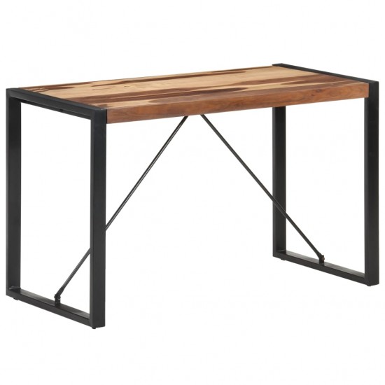 Valgomojo stalas, 120x60x75cm, mediena su dalbergijos apdaila