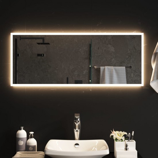 Vonios kambario LED veidrodis, 100x40cm