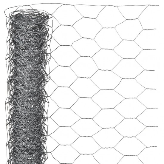 Nature Vielinis tinklas, 1x10m, galvanizuotas plienas, 25mm