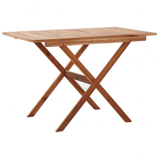 Sodo stalas, 110x67x74cm, akacijos masyvas
