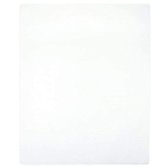 Paklodės su guma, 2vnt., baltos spalvos, 90x200cm, medvilnė