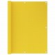 Balkono pertvara, geltonos spalvos, 120x300cm, HDPE