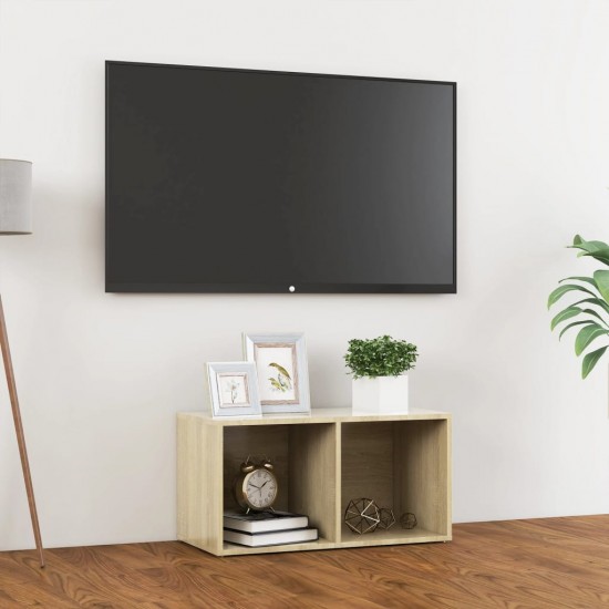 Televizoriaus spintelė, ąžuolo spalvos, 72x35x36,5cm, MDP