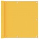 Balkono pertvara, geltonos spalvos, 90x600cm, oksfordo audinys