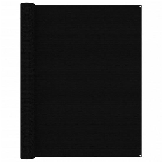 Palapinės kilimėlis, juodos spalvos, 250x400cm
