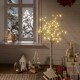 Kalėdinis medis, 1,2m, su 120 šiltų baltų LED lempučių