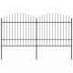 Sodo tvora su iečių viršug., juoda, (1,5-1,75)x3,4m, plienas