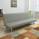 Sofa-lova, pilka, poliesteris