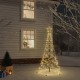 Kalėdų eglutė su kuoliuku, šiltos baltos spalvos, 200LED, 180cm