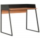 Rašomasis stalas, juodos ir rudos spalvos, 90x60x88cm