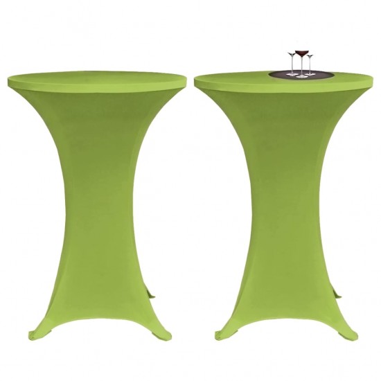 tampri staltiesė, skersmuo 70 cm, 2 vnt., žalios spalvos
