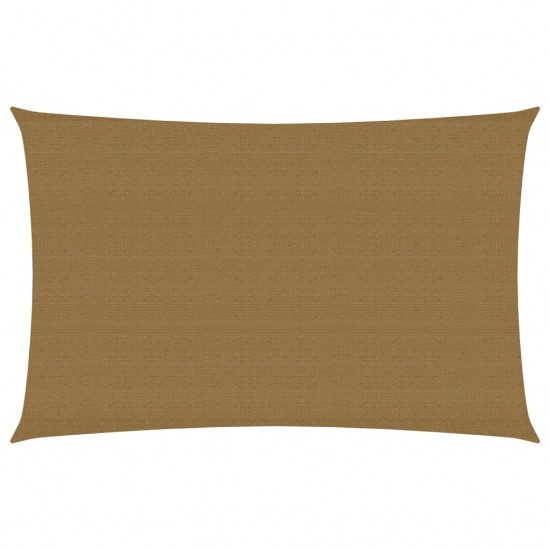 Uždanga nuo saulės, taupe spalvos, 2x4m, HDPE, 160g/m²