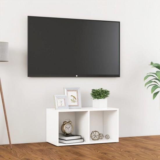 Televizoriaus spintelė, baltos spalvos, 72x35x36,5cm, MDP