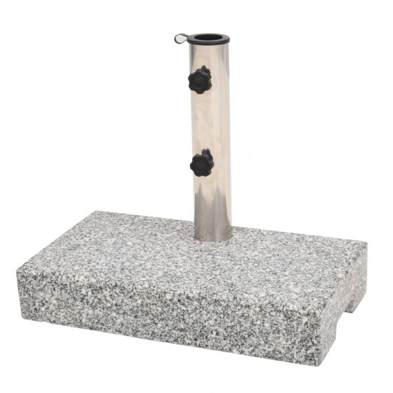 Skėčio stovas, granitas, kvadratinis, 25 kg