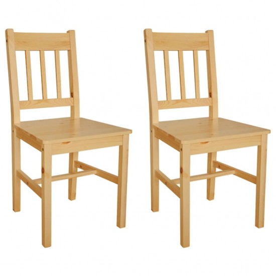 Valgomojo kėdės, 2vnt., pušies mediena